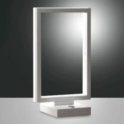 LED-Tischleuchte Bard, Dimmbar, In Weiß