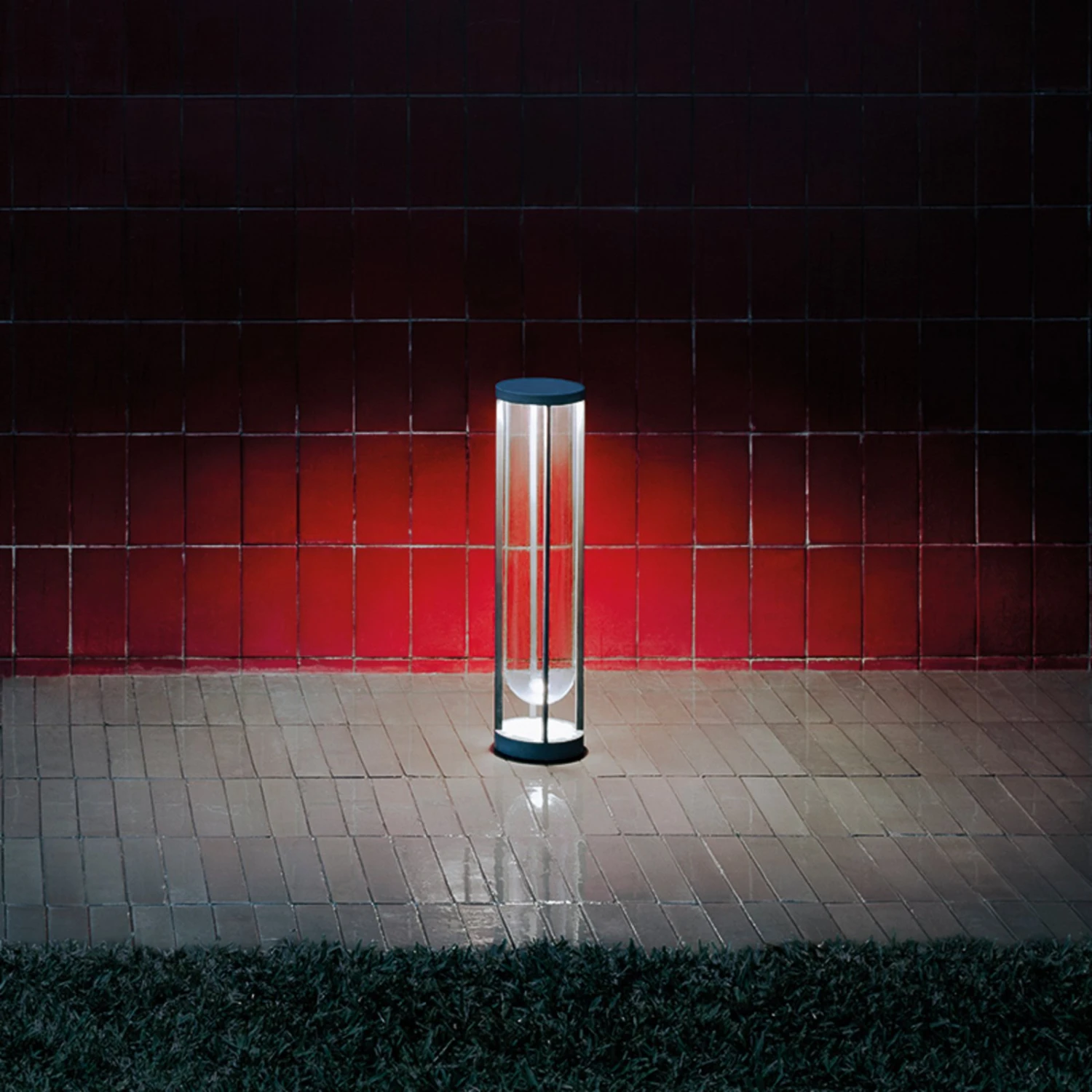 FLOS In Vitro Bollard 3, 2.700 K 90 Cm Anthrazit – Bild 4