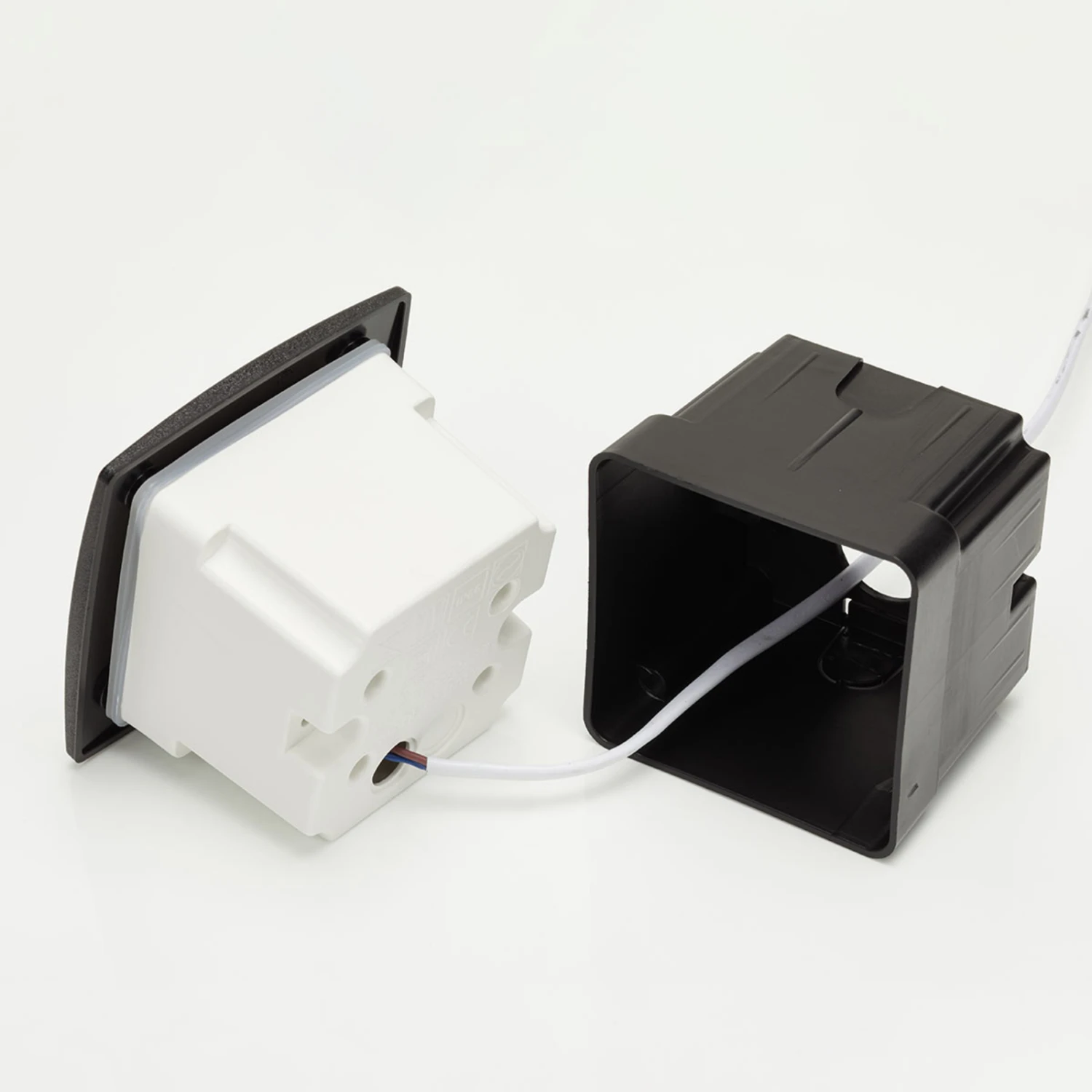 LED-Einbauleuchte Leti 100 Square Schwarz 3W CCT – Bild 5