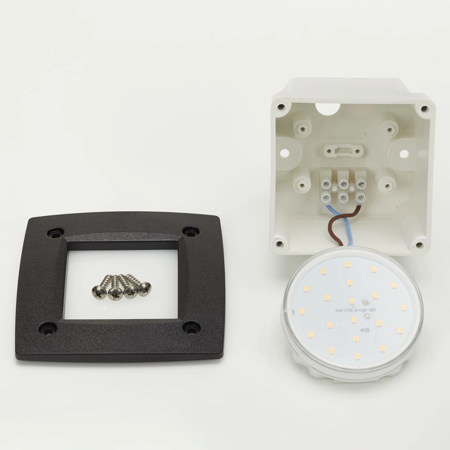 LED-Einbauleuchte Leti 100 Square Schwarz 3W CCT – Bild 6