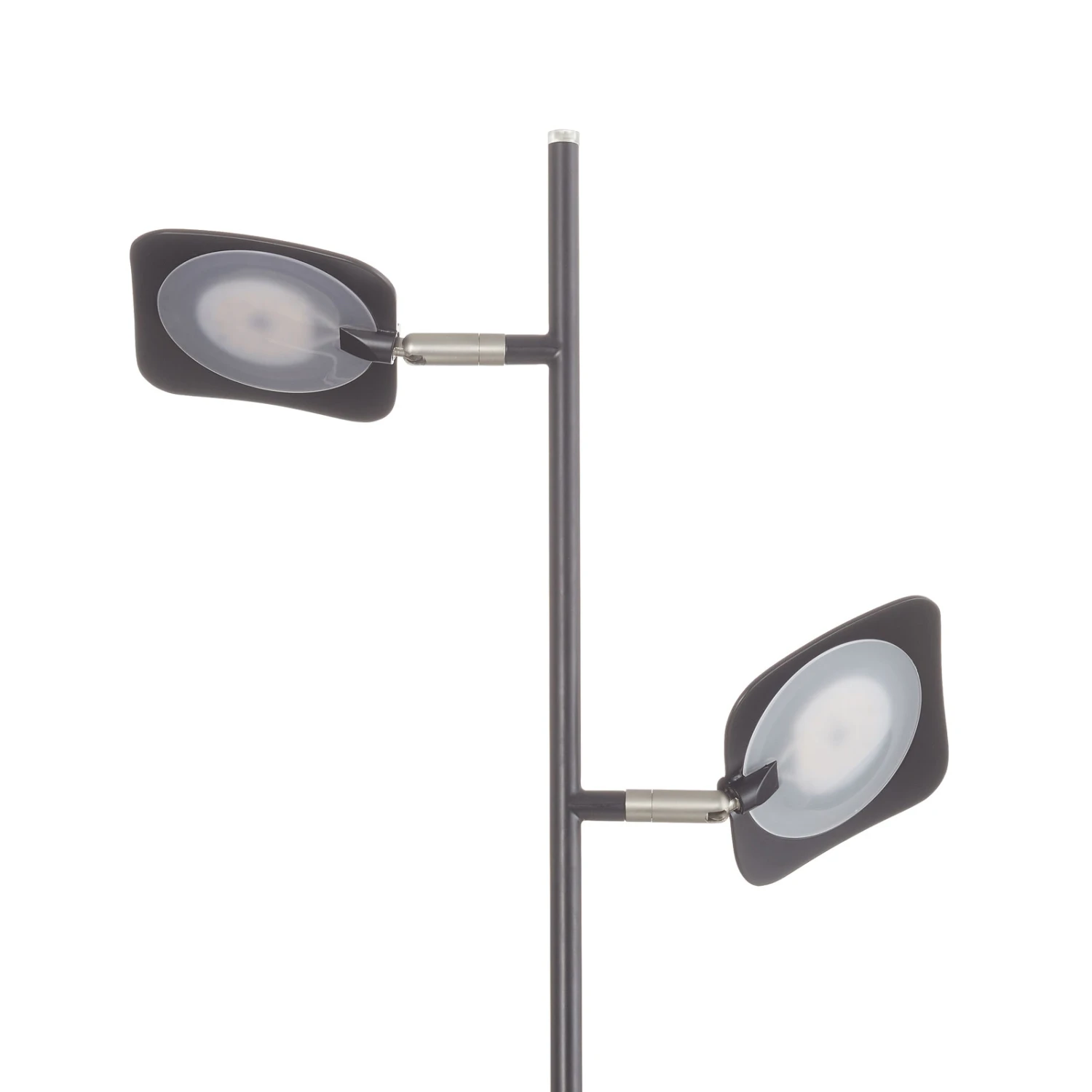 LED-Stehleuchte Raggio, Zweiflammig, Schwarz – Bild 4