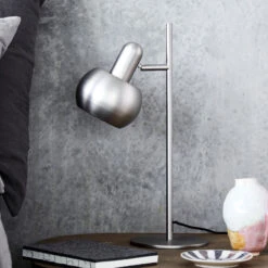 FRANDSEN BF20 Tischlampe Einflammig Matt Gebürstet