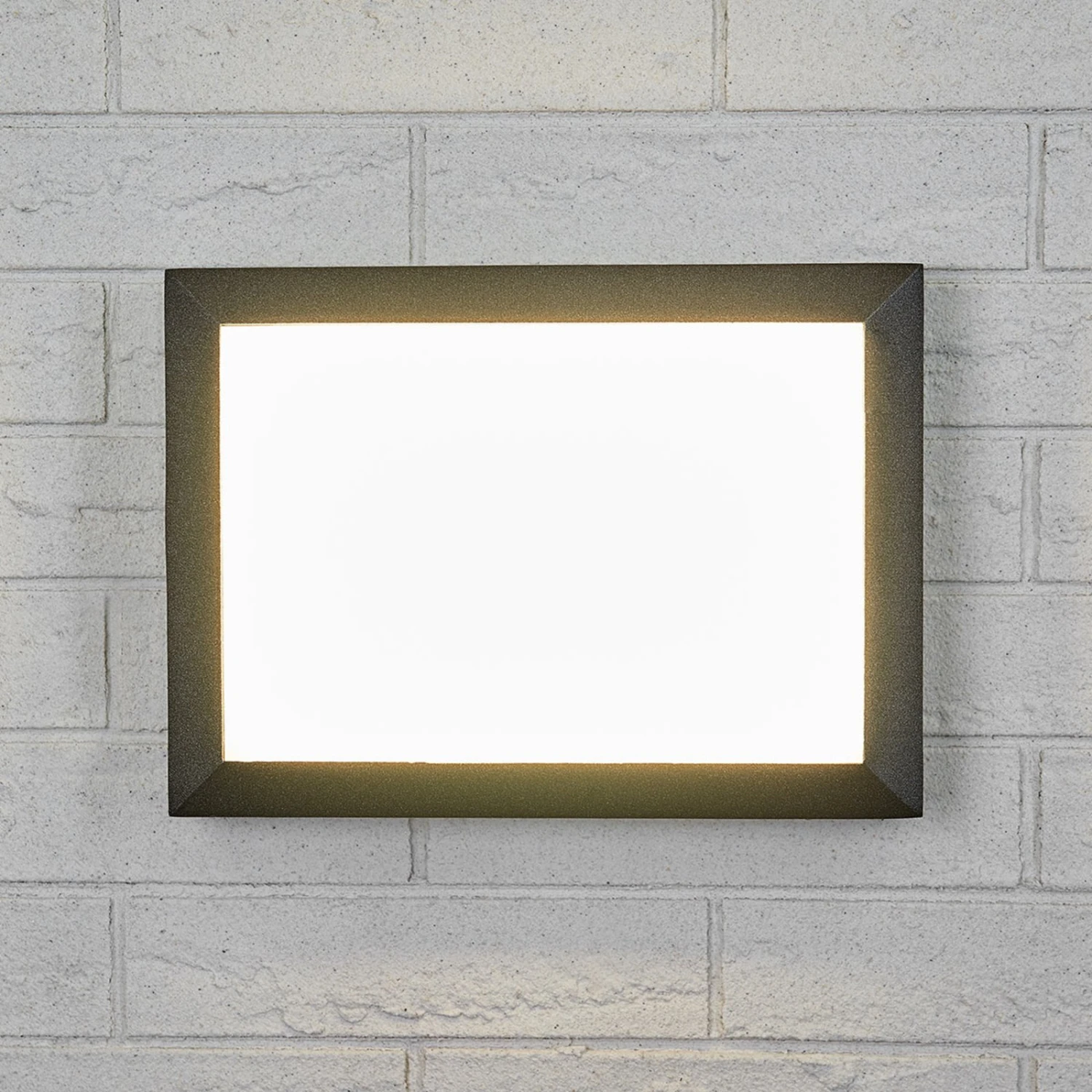 LED-Außenwandleuchte Kiran Mit Schlagfestem Schirm – Bild 3