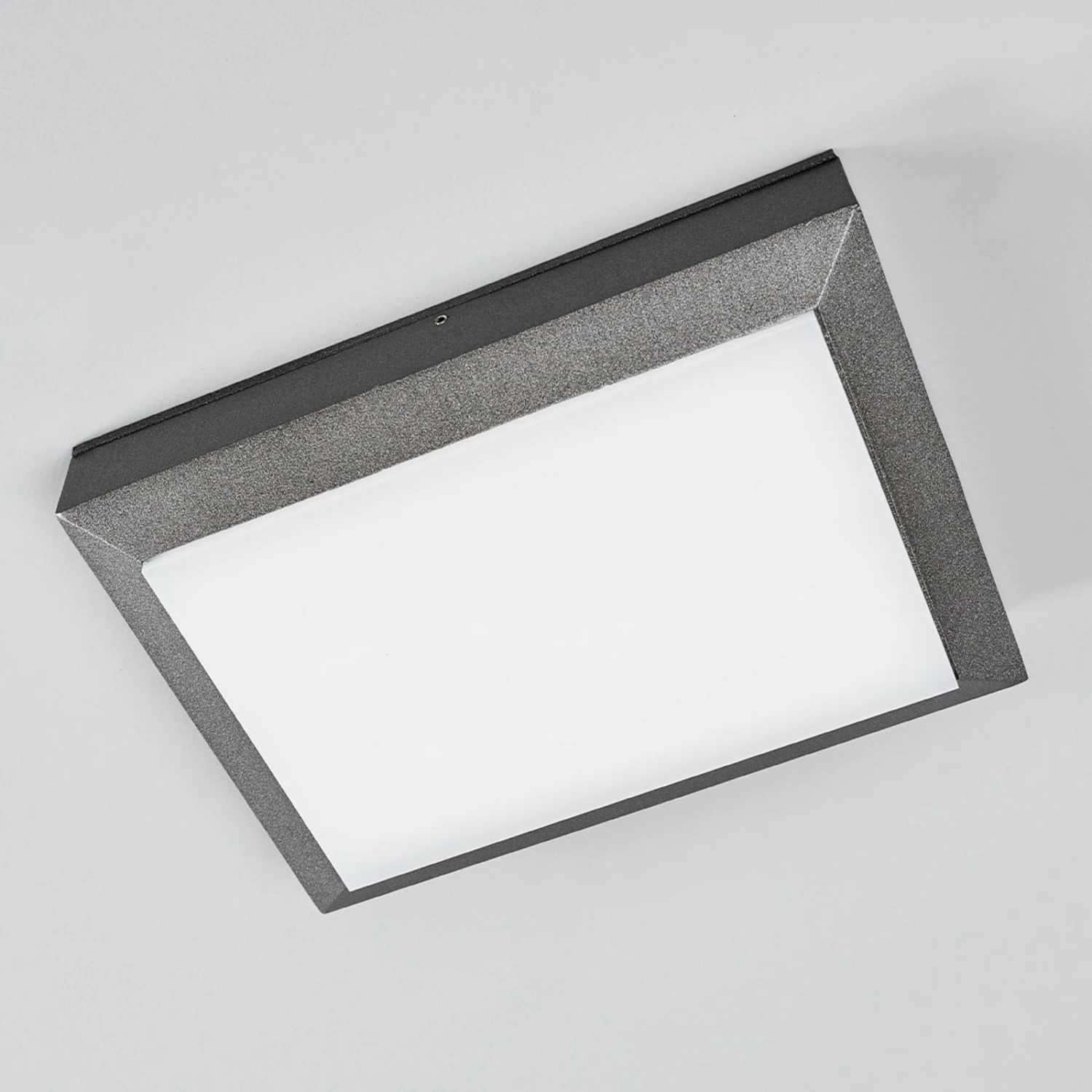 LED-Außenwandleuchte Kiran Mit Schlagfestem Schirm – Bild 6