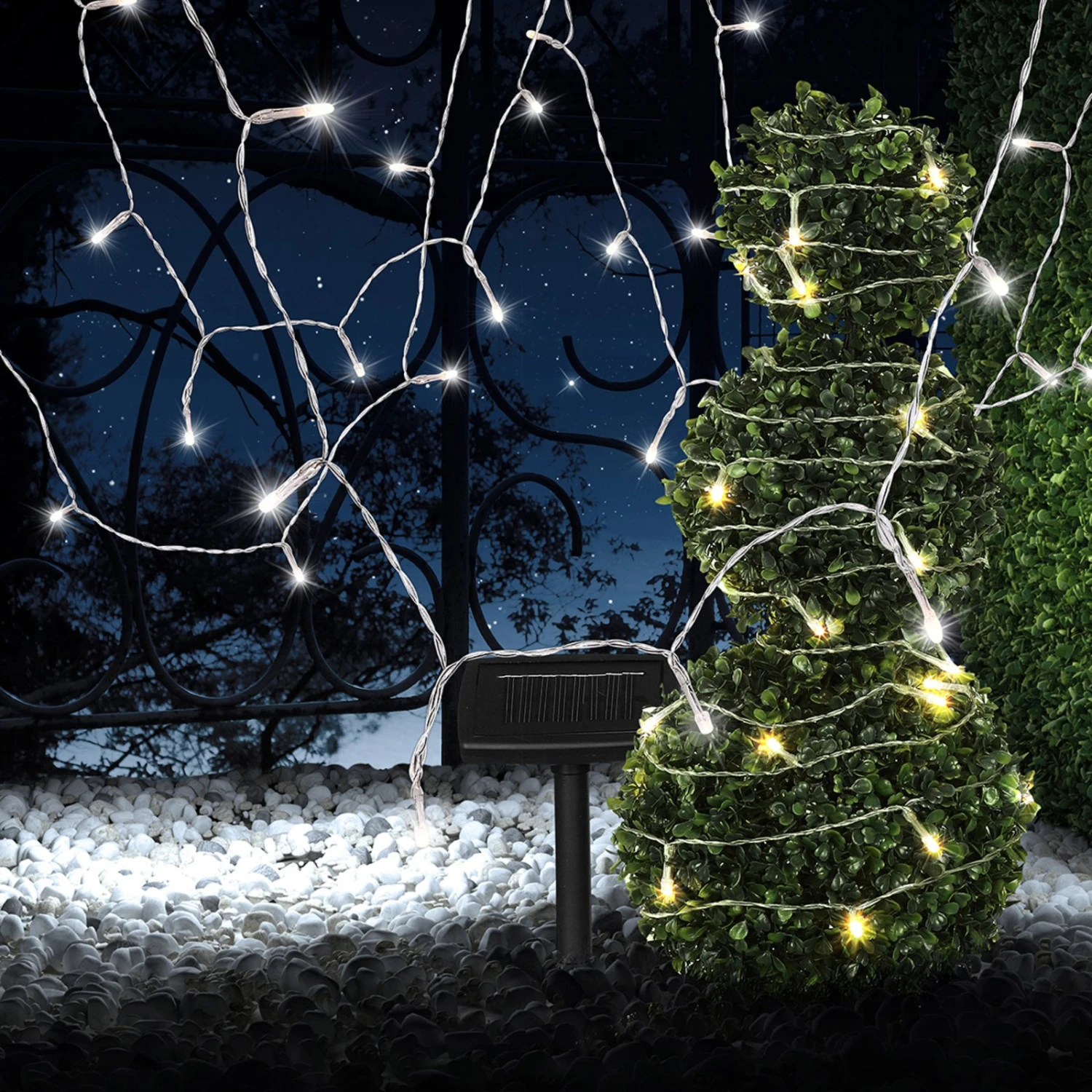 Globo Solar-Lichterkette Ece Transparent 10 Meter