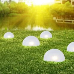 Globo LED-Solarlichterkette 33980, Fünfflammig, Weiß