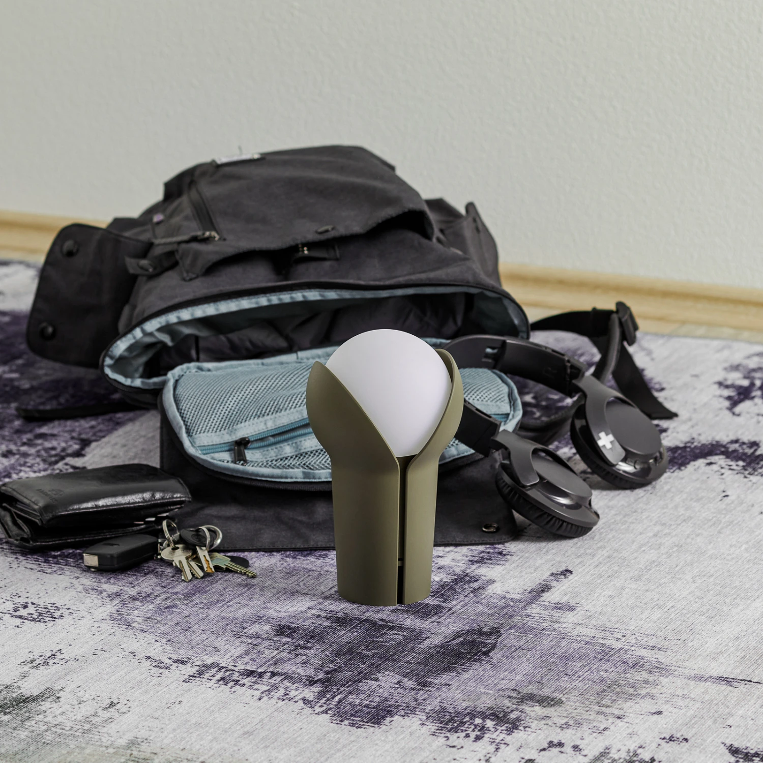 Innermost Bud LED-Tischleuchte, Portabel, Olive – Bild 2