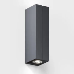 IP44.de Cut LED-Außenwandleuchte 2.700K Anthrazit