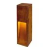 SLV Rusty Slot 50 LED-Sockelleuchte, Höhe 50 Cm