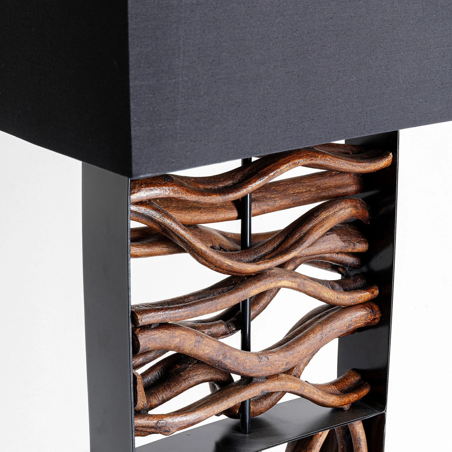 KARE Nature Wave Stehleuchte Mit Holz – Bild 6