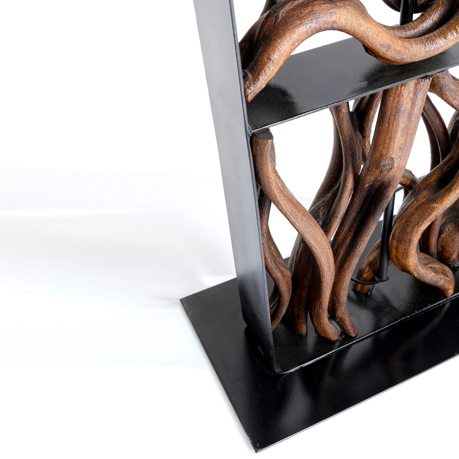 KARE Nature Wave Stehleuchte Mit Holz – Bild 9