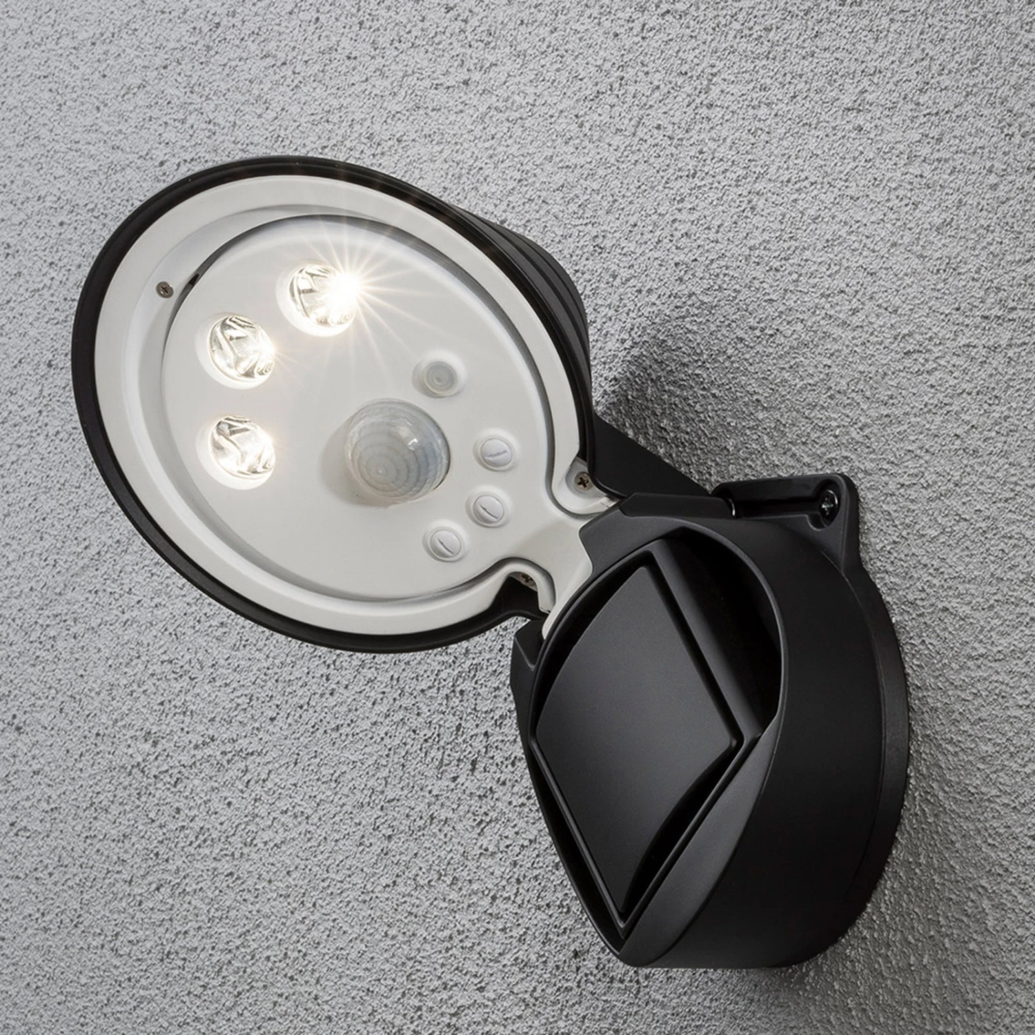 Konstsmide LED-Außenstrahler Prato Batteriebetrieb 16cm Breit – Bild 4