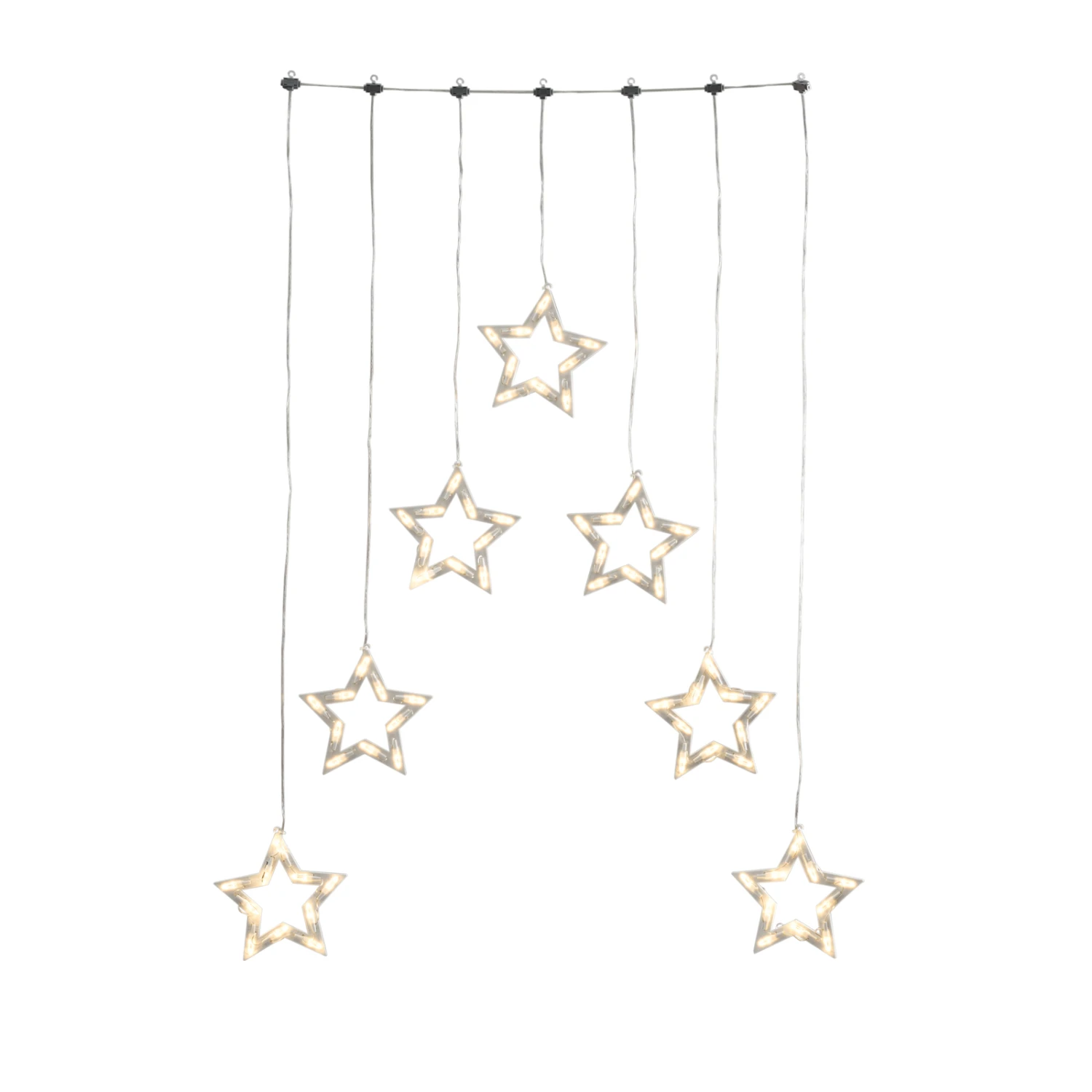 LED-Lichtervorhang Sterne 70-flg. – Bild 5