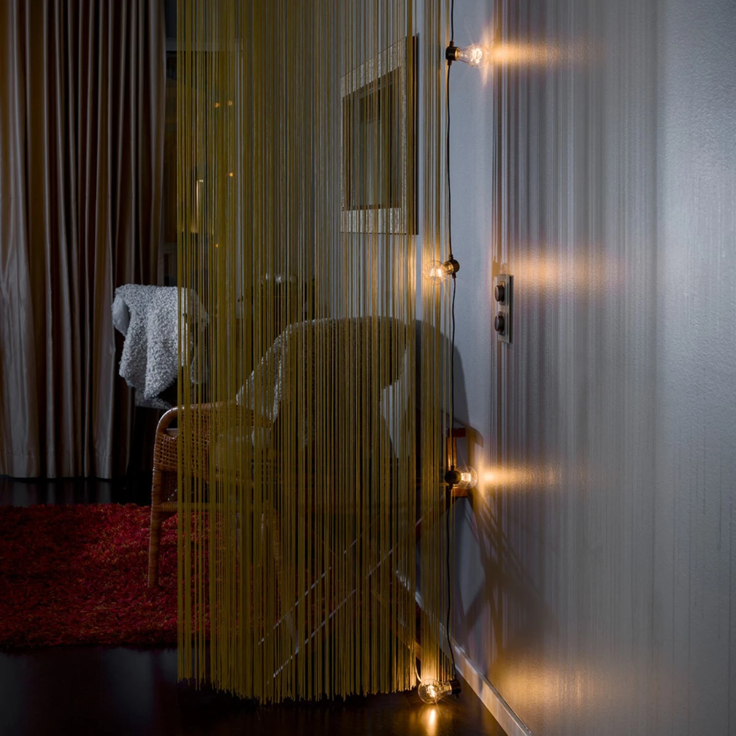 LED-Lichterkette Glühfadenoptik Bernstein 5-flg. – Bild 3