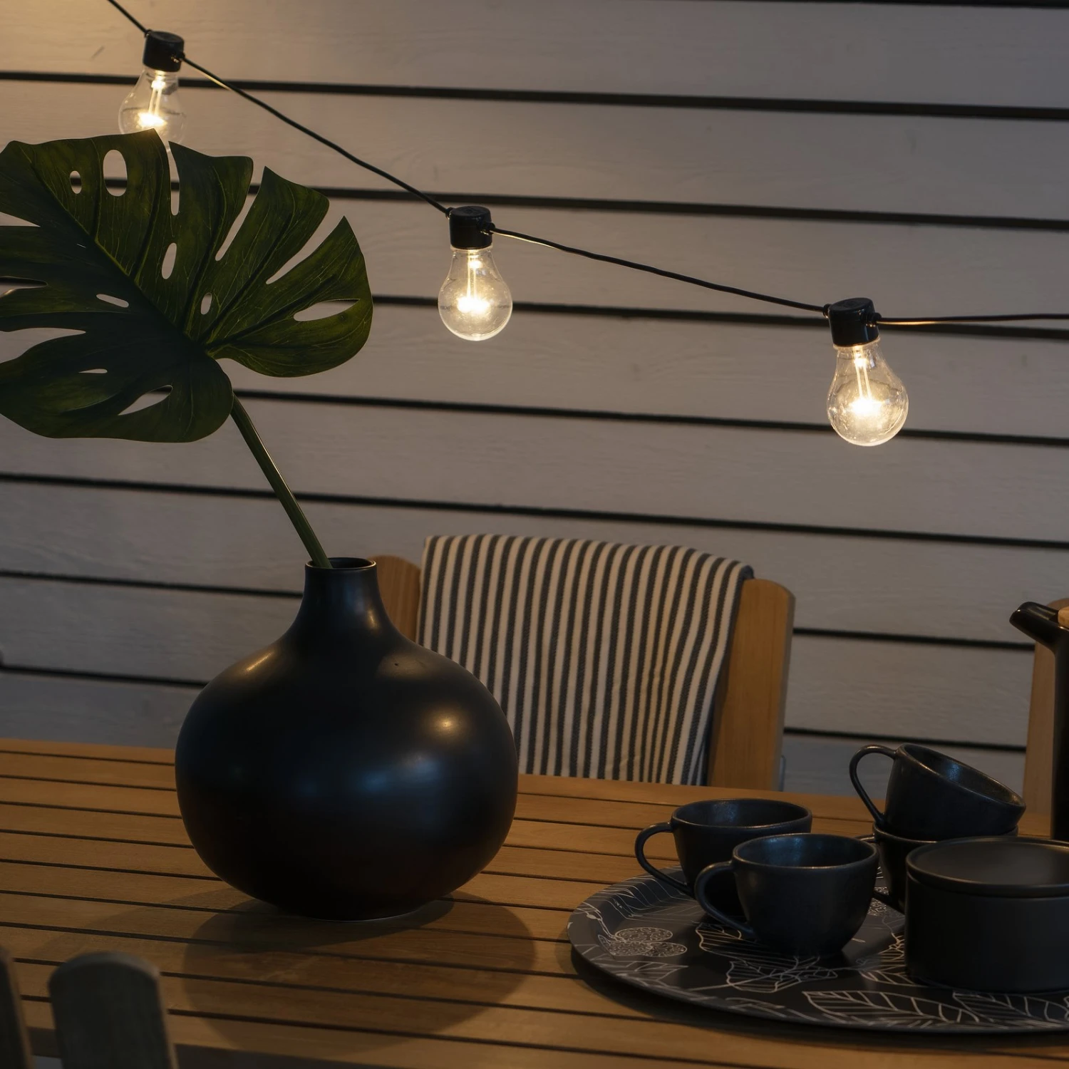 LED-Lichterkette Glühfadenoptik Bernstein 5-flg. – Bild 5