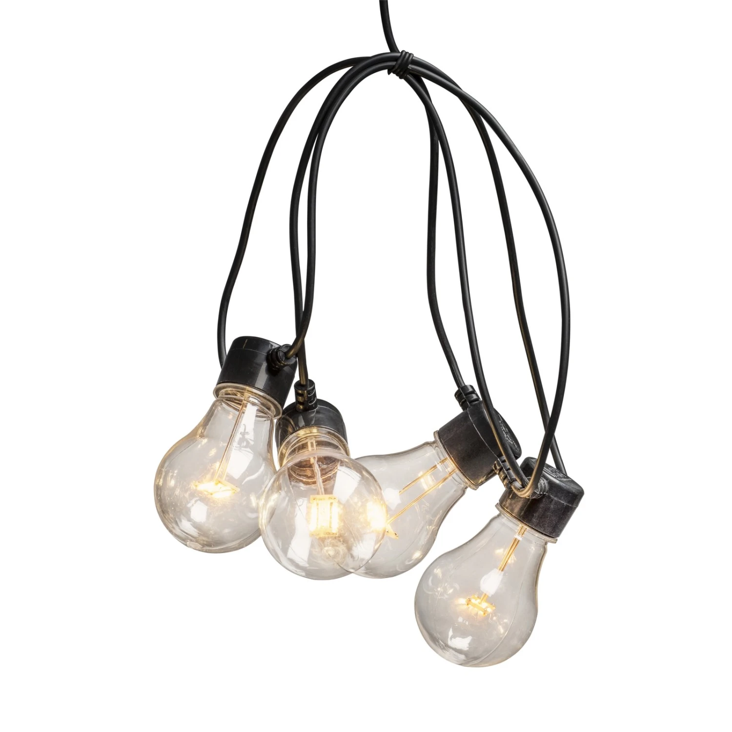 LED-Lichterkette Glühfadenoptik Bernstein 5-flg. – Bild 6