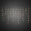 LED-Lichtervorhang Eisregen Für Außen, 96-flammig
