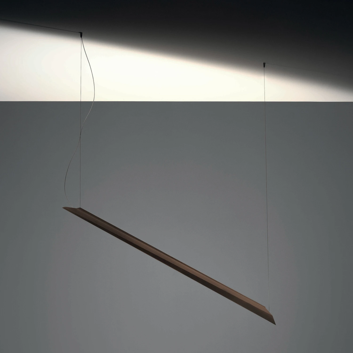 Knikerboker Schegge LED-Hängeleuchte 1-fl. Coffee