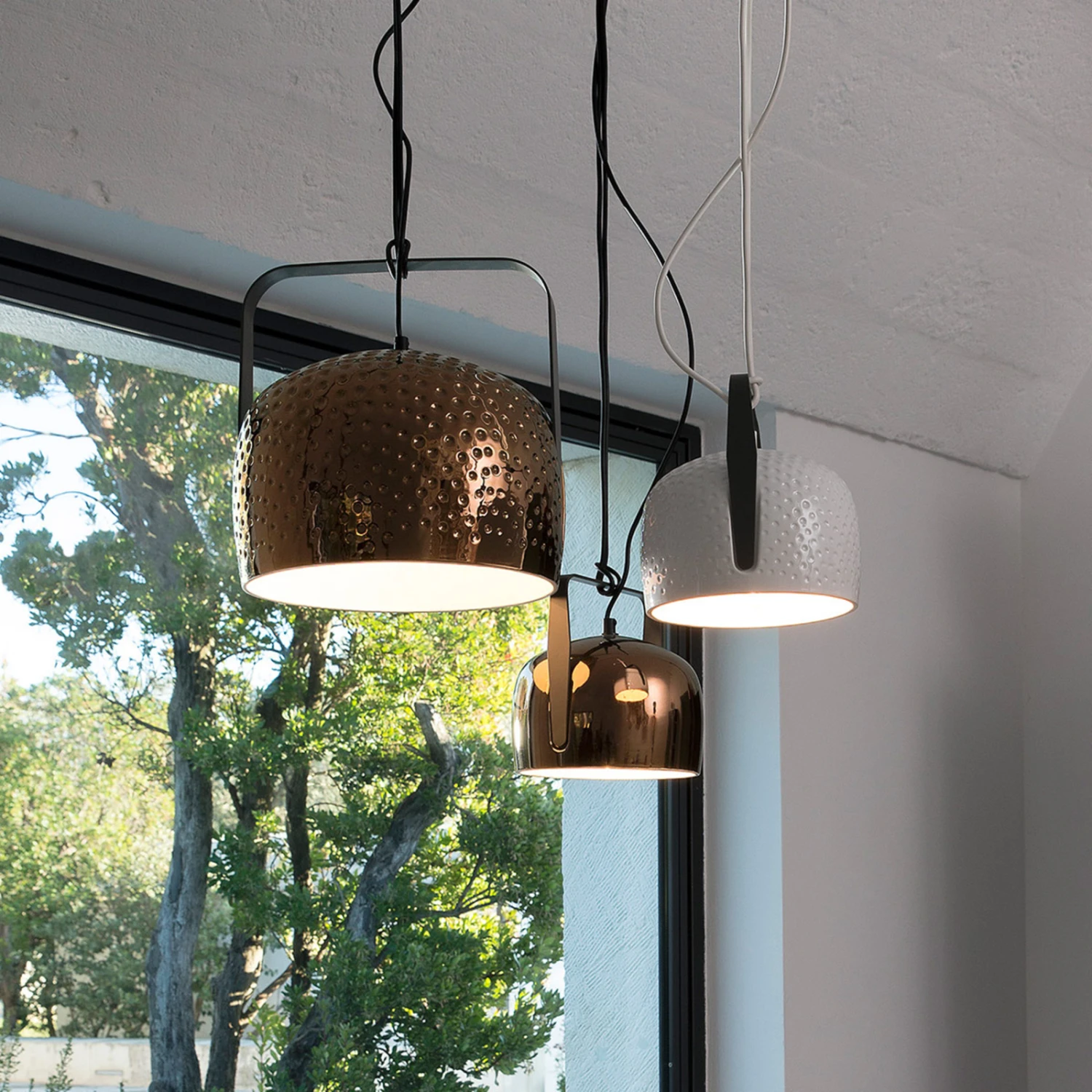 Karman Bag - Bronzene Hängelampe, 32 Cm – Bild 3