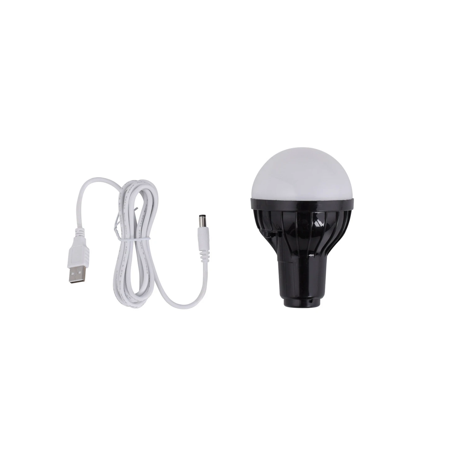 Akku-LED-Pendelleuchte David, Eisenschirm, Dimmbar – Bild 6