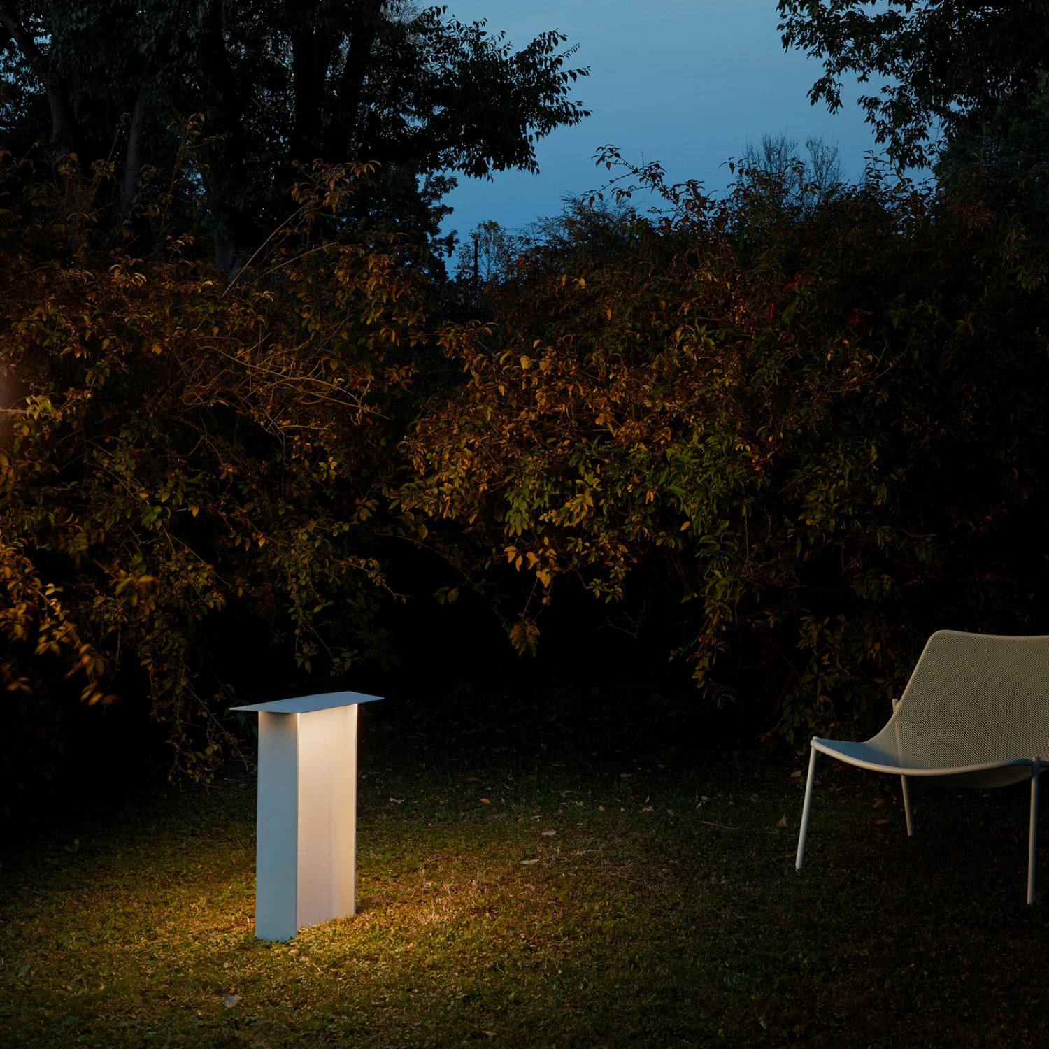 Luceplan Fienile LED-Wegeleuchte 72 Cm Hellgrau – Bild 3