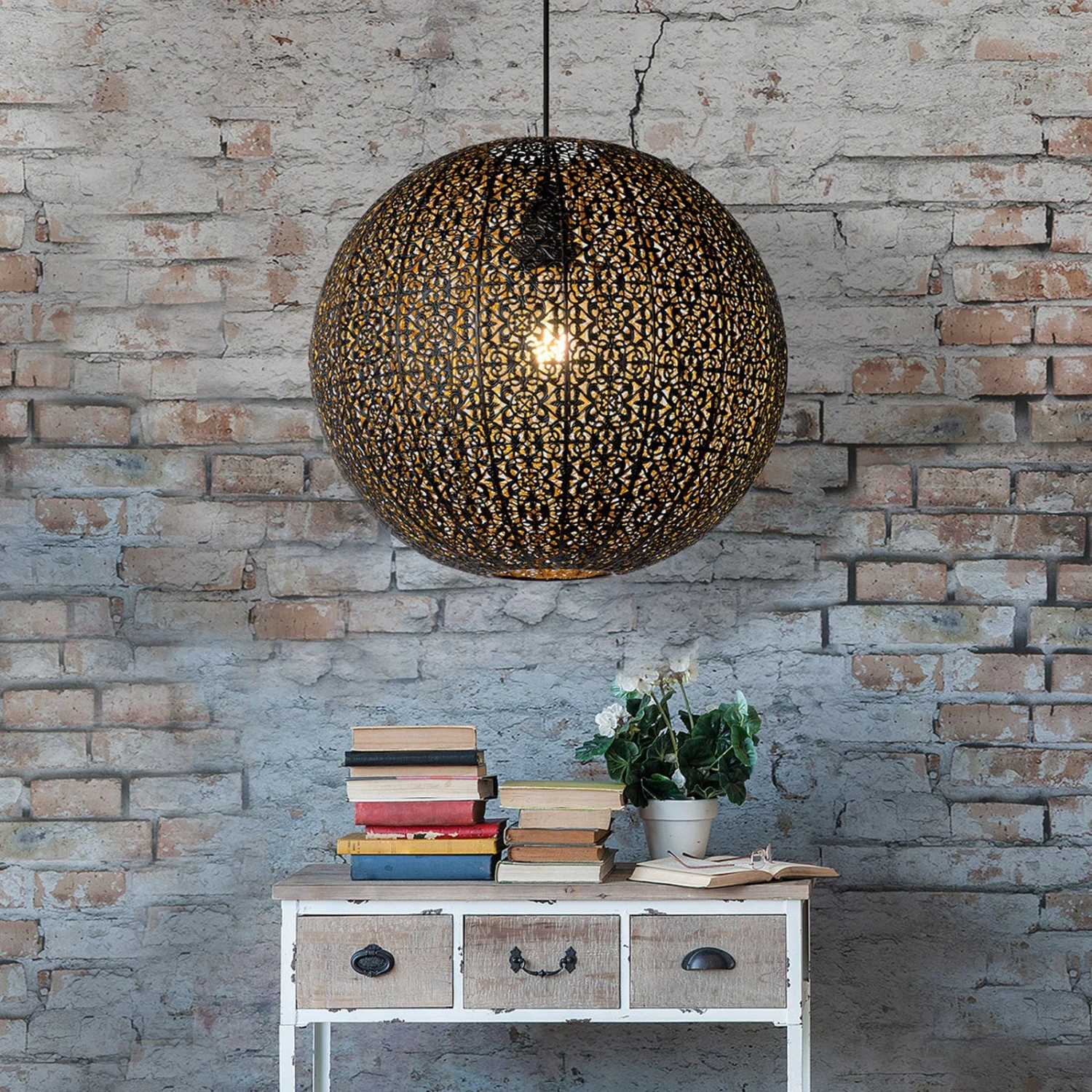 Tahar - Orientalisch Gestaltete Pendelleuchte