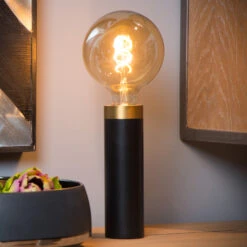 Tischleuchte Selin Schwarz