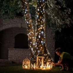 LED-Lichterkette Twinkly CCT, 250-fl. 20 M Schwarz