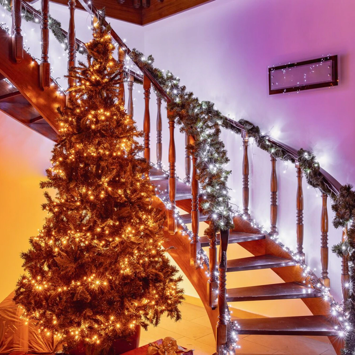 LED-Lichterkette Twinkly CCT, 250-fl. 20 M Schwarz – Bild 8