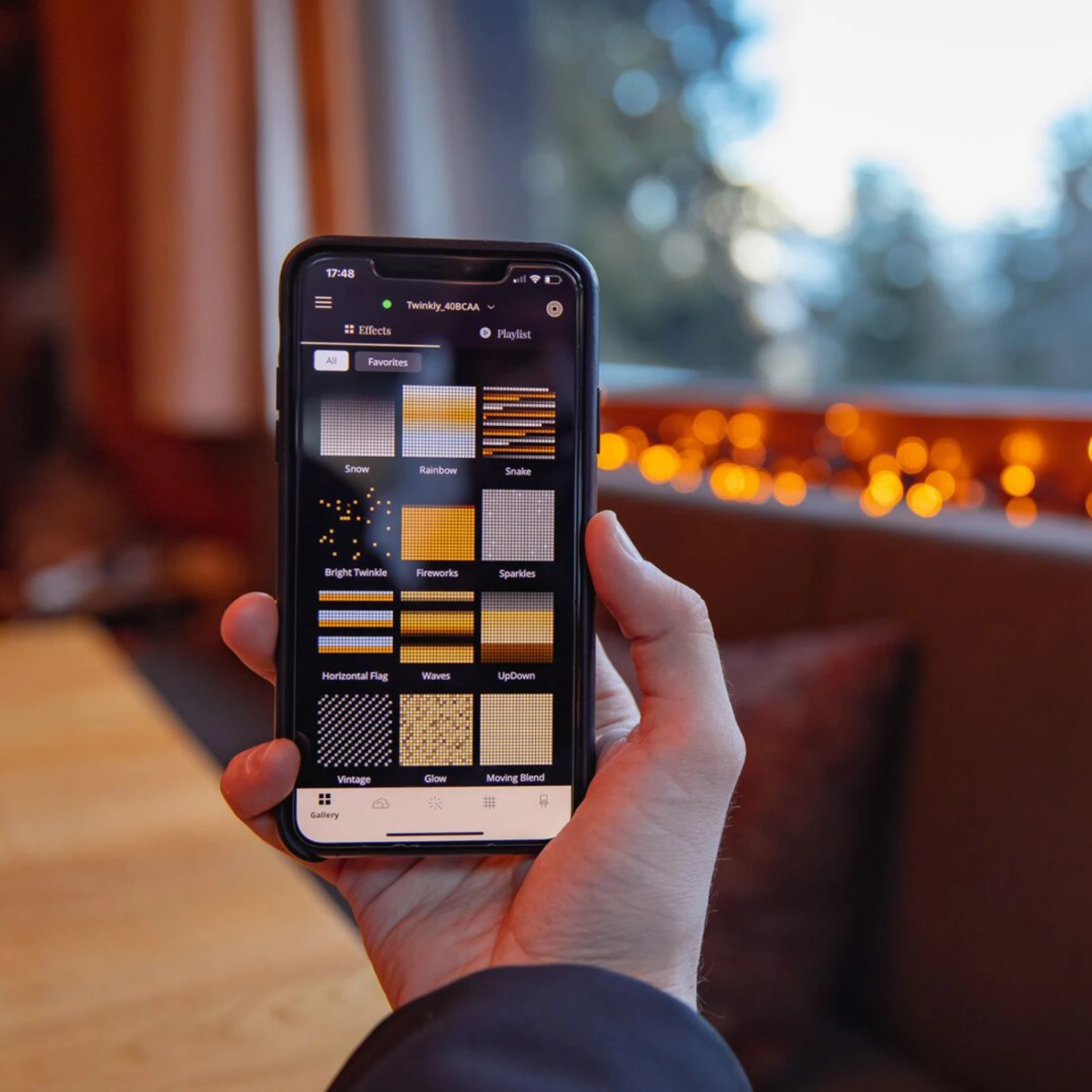 LED-Lichterkette Twinkly CCT, 250-fl. 20 M Schwarz – Bild 9