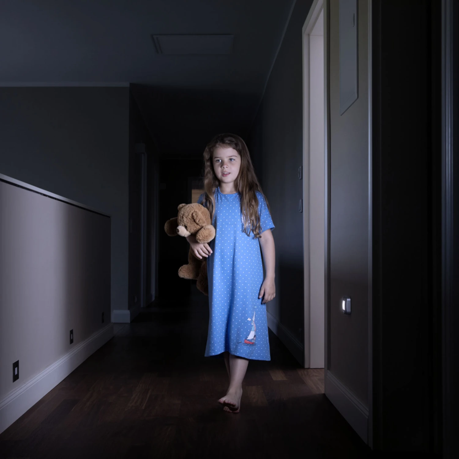 LEDVANCE Nightlux Hall Nachtlicht Sensor Silber – Bild 3