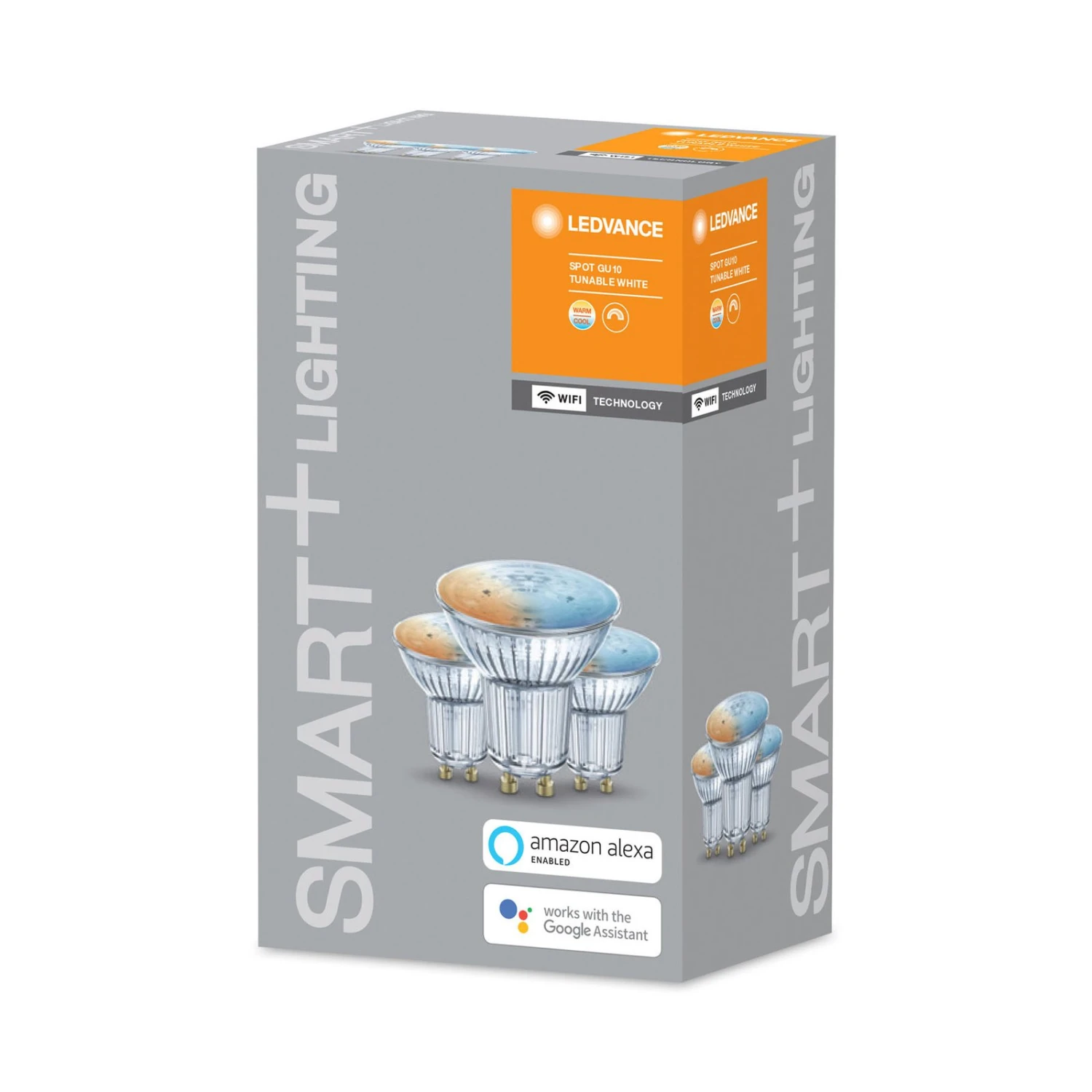 LEDVANCE SMART+ WiFi GU10-Reflektor 4,9W CCT 3er – Bild 3