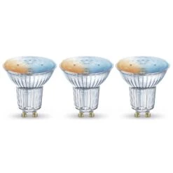 LEDVANCE SMART+ WiFi GU10-Reflektor 4,9W CCT 3er