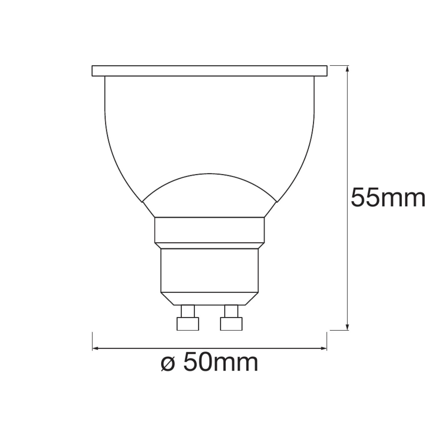 LEDVANCE SMART+ WiFi GU10-Reflektor 4,9W CCT 3er – Bild 5