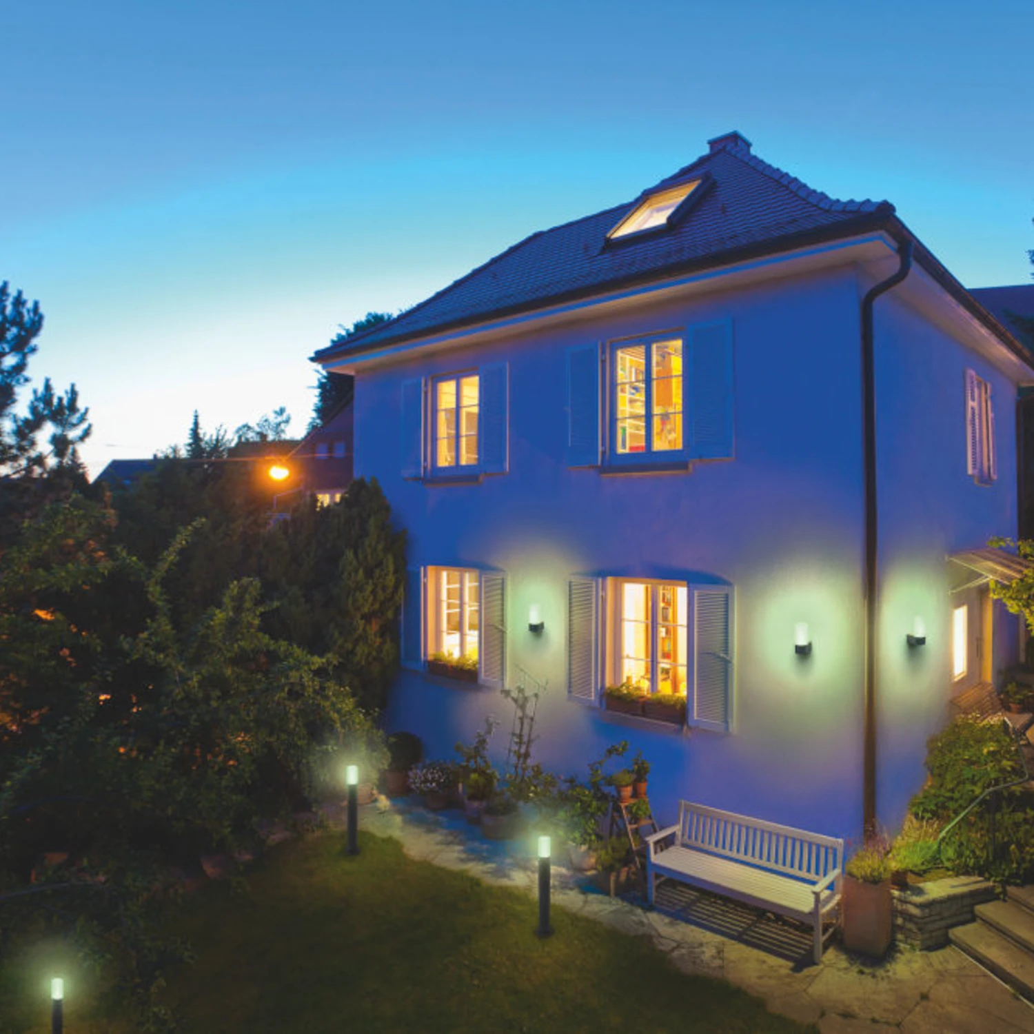 LEDVANCE SMART+ WiFi Outdoor Pipe Post, Höhe 50 Cm – Bild 7