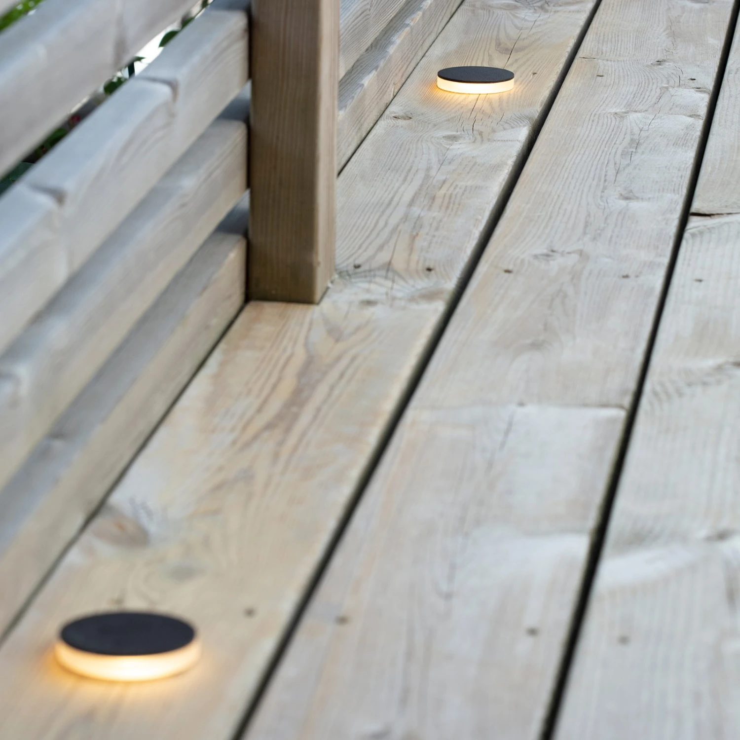 Markslöjd Garden 24 Decklight Schwarz 3W Seitlich Ø6cm – Bild 3