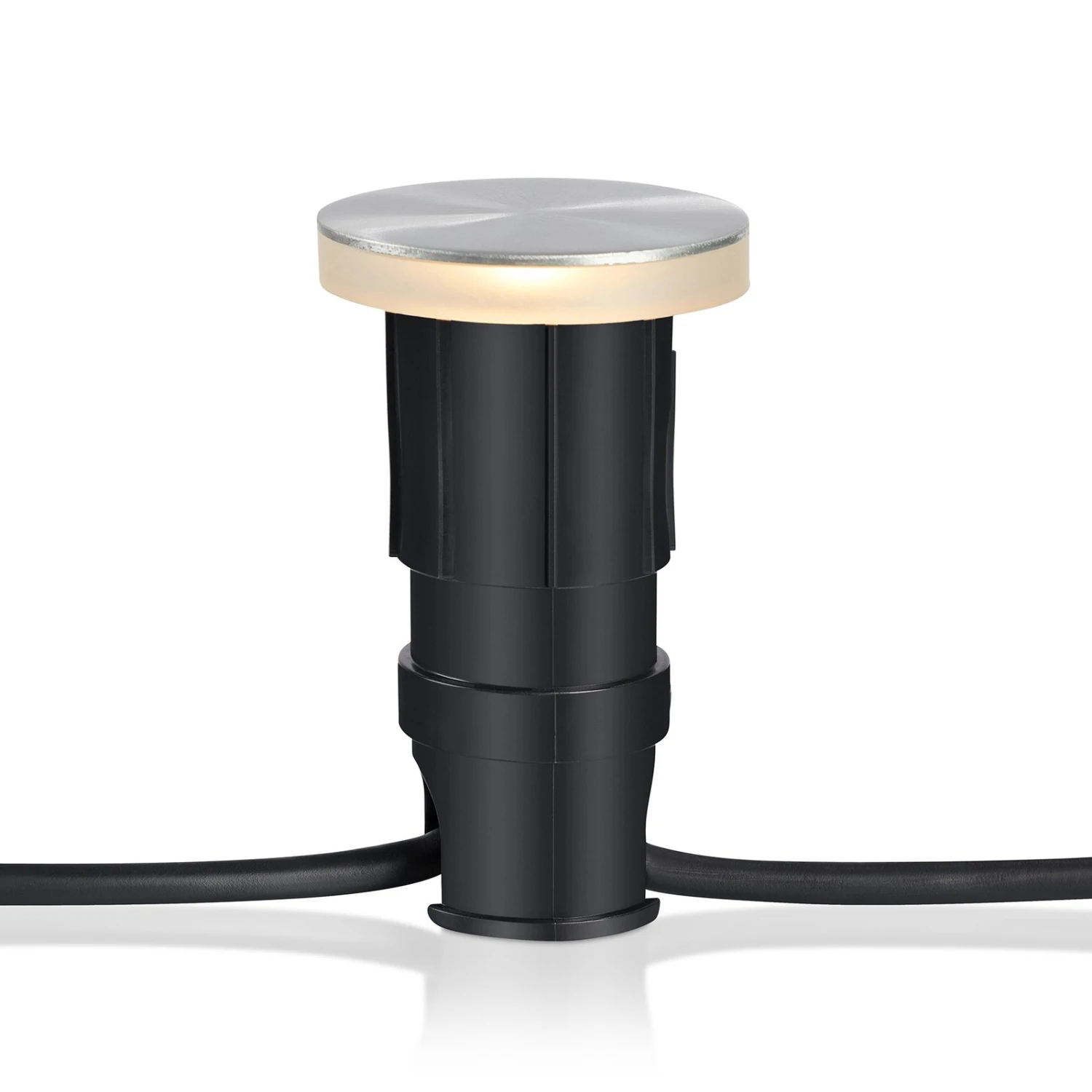 Markslöjd Garden 24 Decklight Silber Licht Seitlich Ø6cm