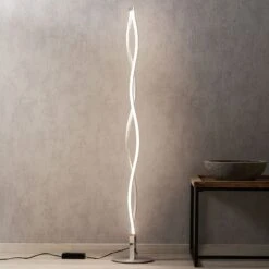 LED-Stehleuchte Sahara Im Welligen Design