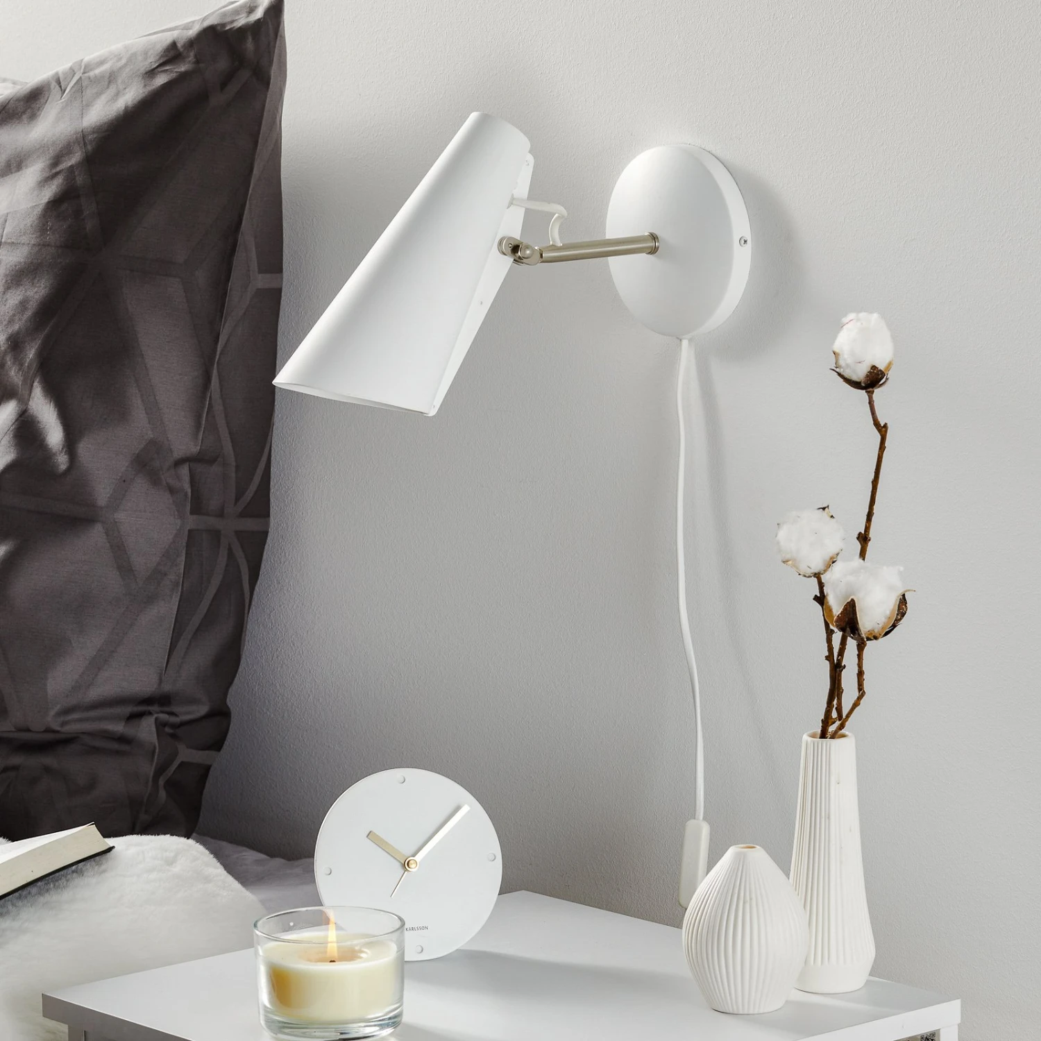 Northern Birdy Retro-Spot In Weiß – Bild 3