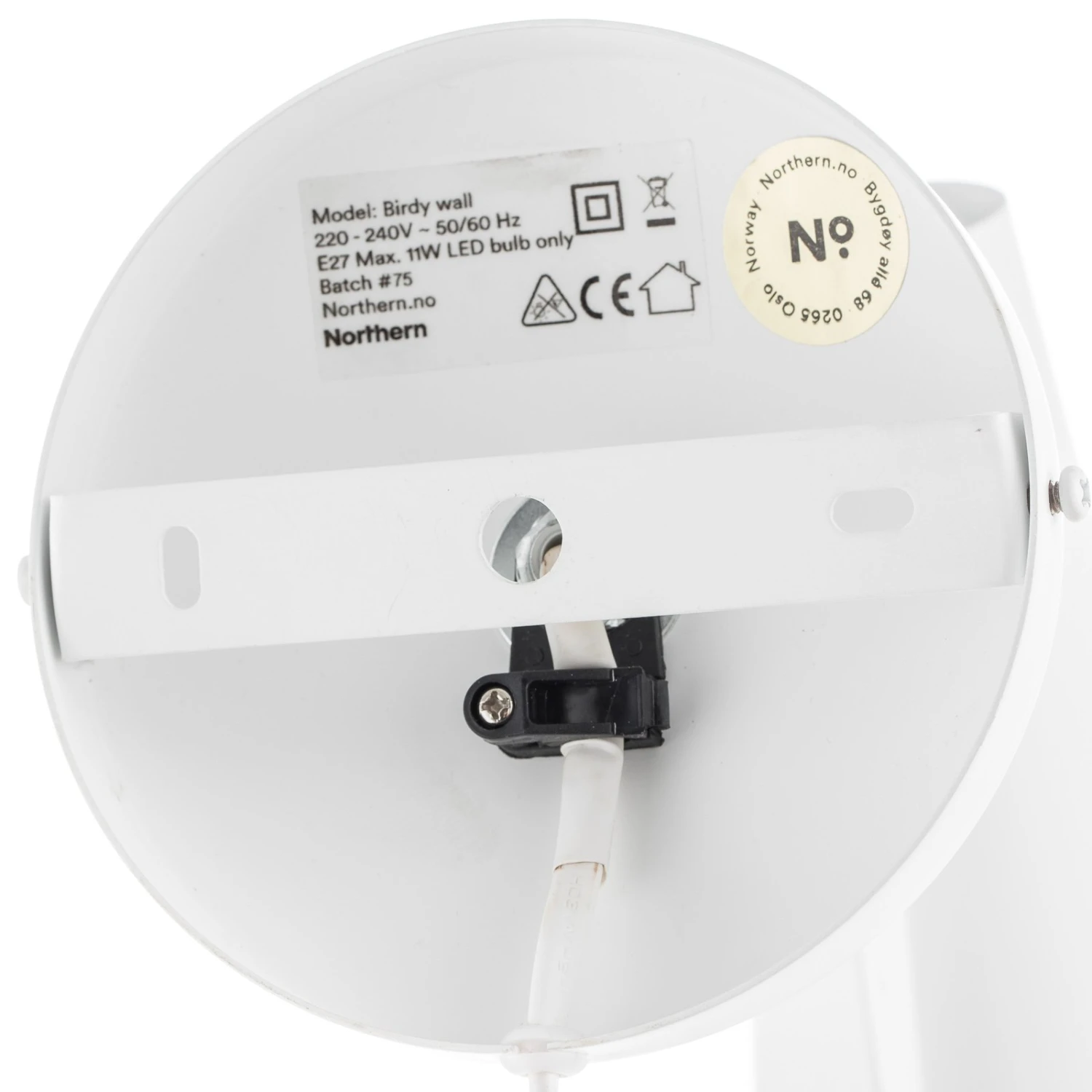 Northern Birdy Retro-Spot In Weiß – Bild 8