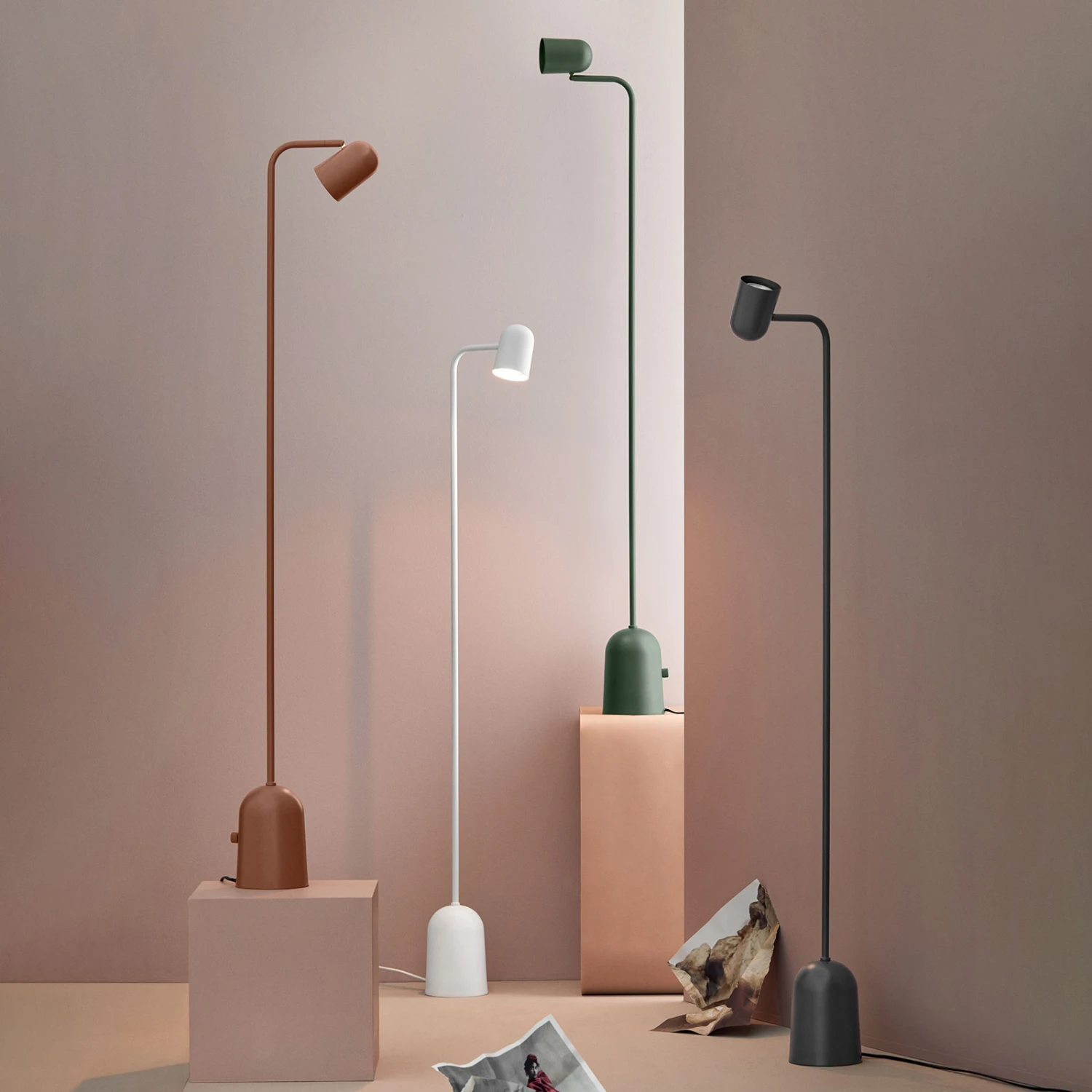 Northern Stehleuchte Buddy Floor Dunkelgrün – Bild 3