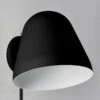 Nyta Tilt Wall Short Wandleuchte Mit Kabel Schwarz