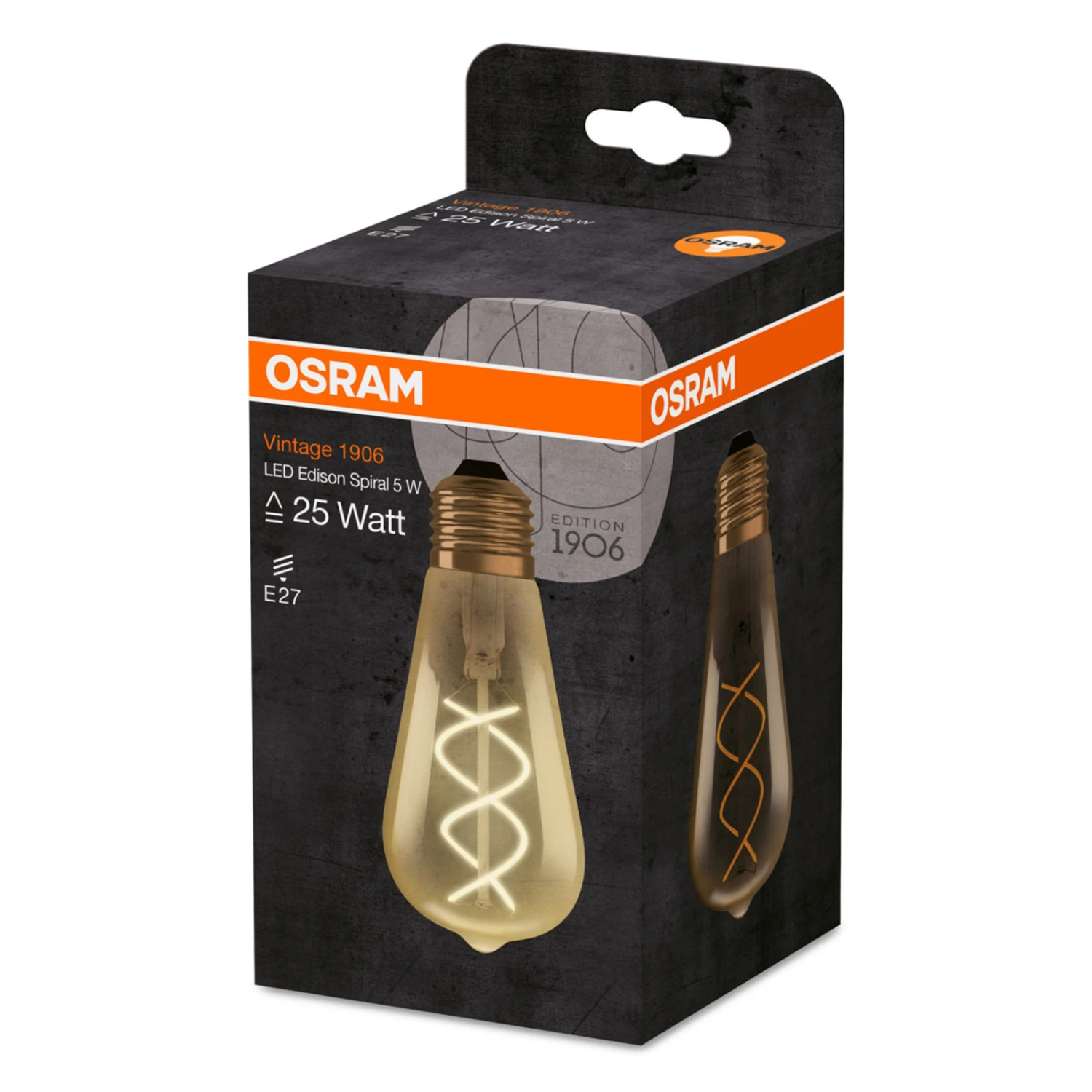 OSRAM LED-Lampe E27 4W 2.000K Vintage Edison Gold – Bild 3
