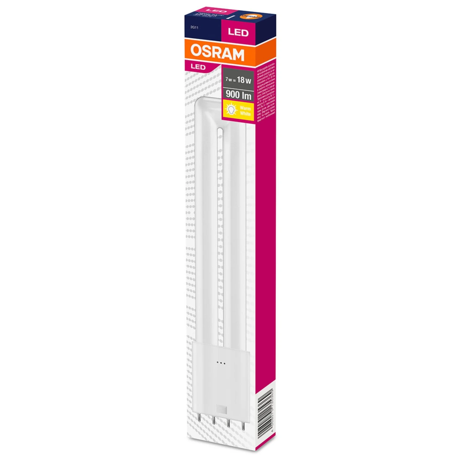 OSRAM LED-Lampe 2G11 Dulux L 8W 3.000 K – Bild 3