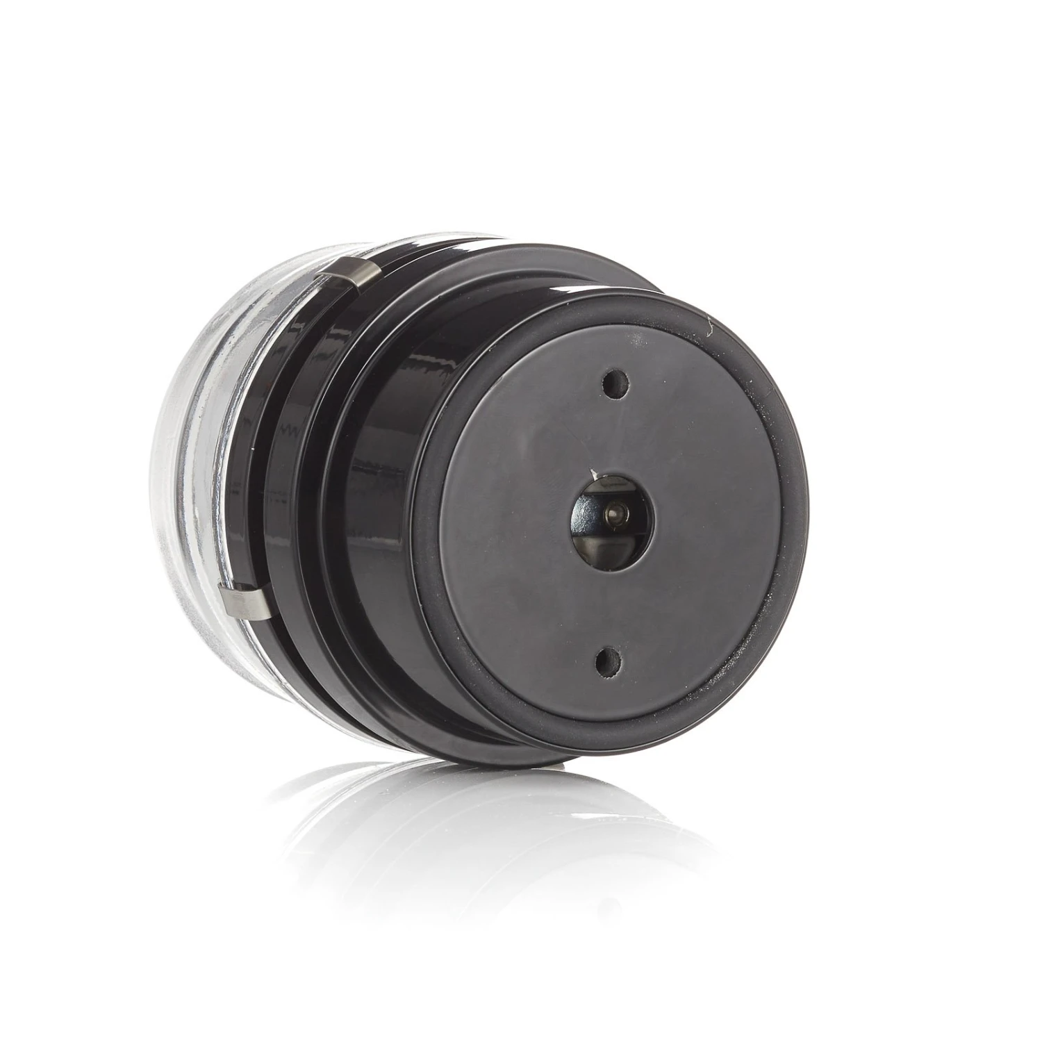 Oluce Fresnel Wandlampe M. Glaslinse IP44 Schwarz – Bild 6