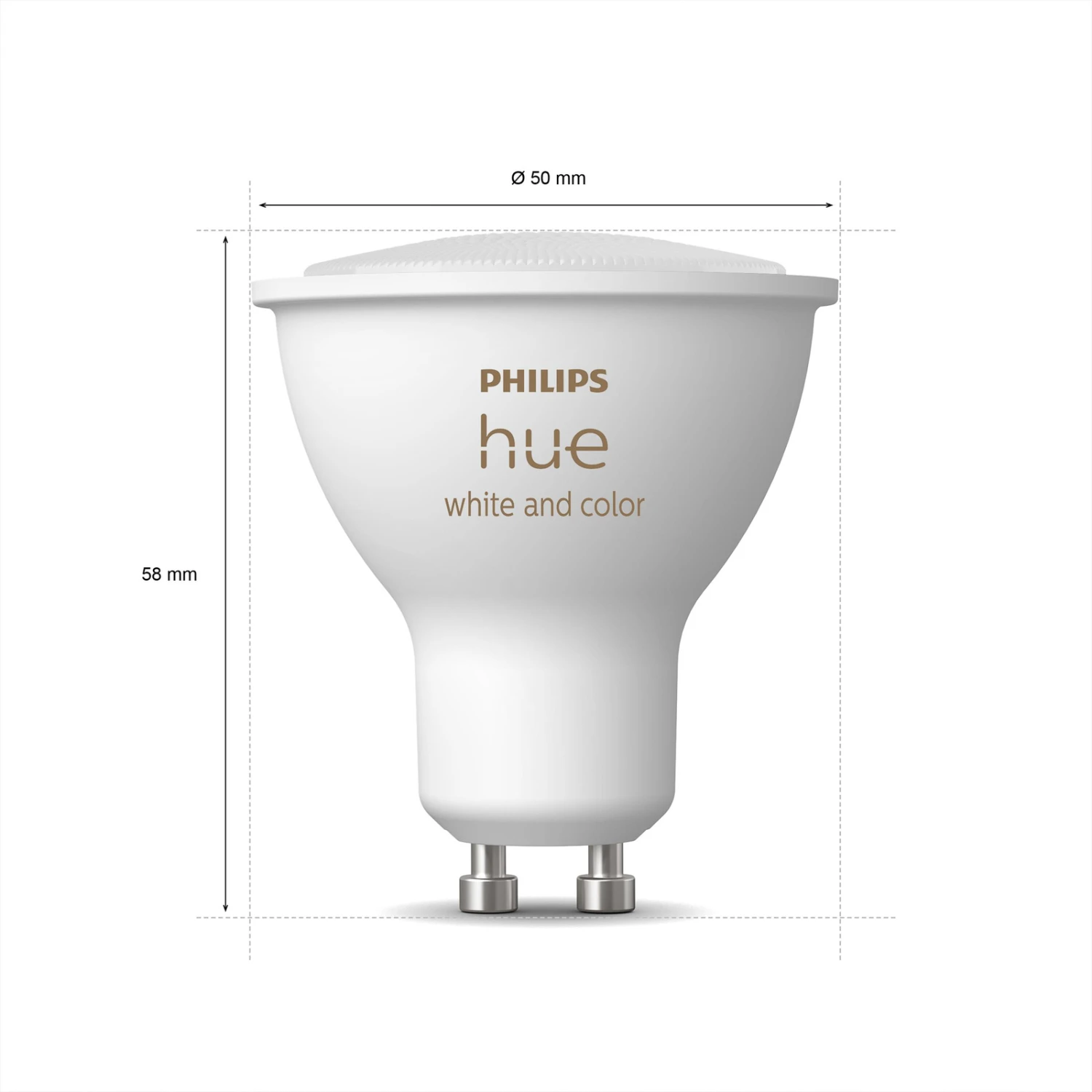 Philips Hue White & Color Ambiance 4,3 W GU10 LED – Bild 4