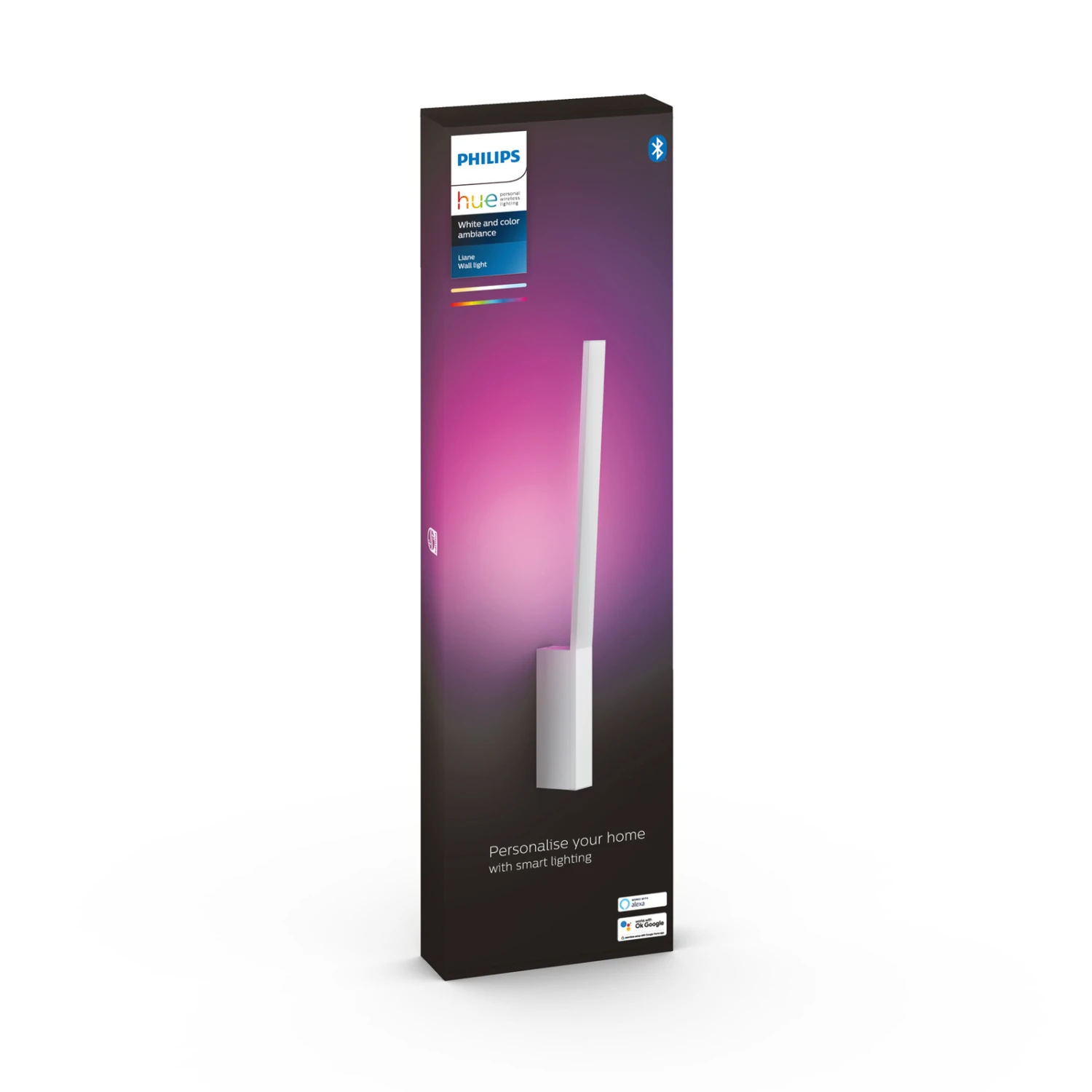 Philips Hue Liane LED-Wandleuchte, RGBW, Weiß – Bild 4