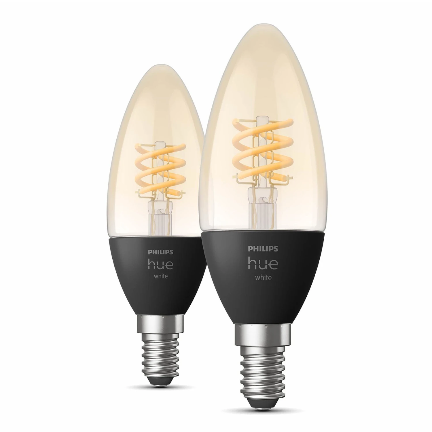 Philips Hue LED-Kerze Filament White E14 4,5W 2er – Bild 7