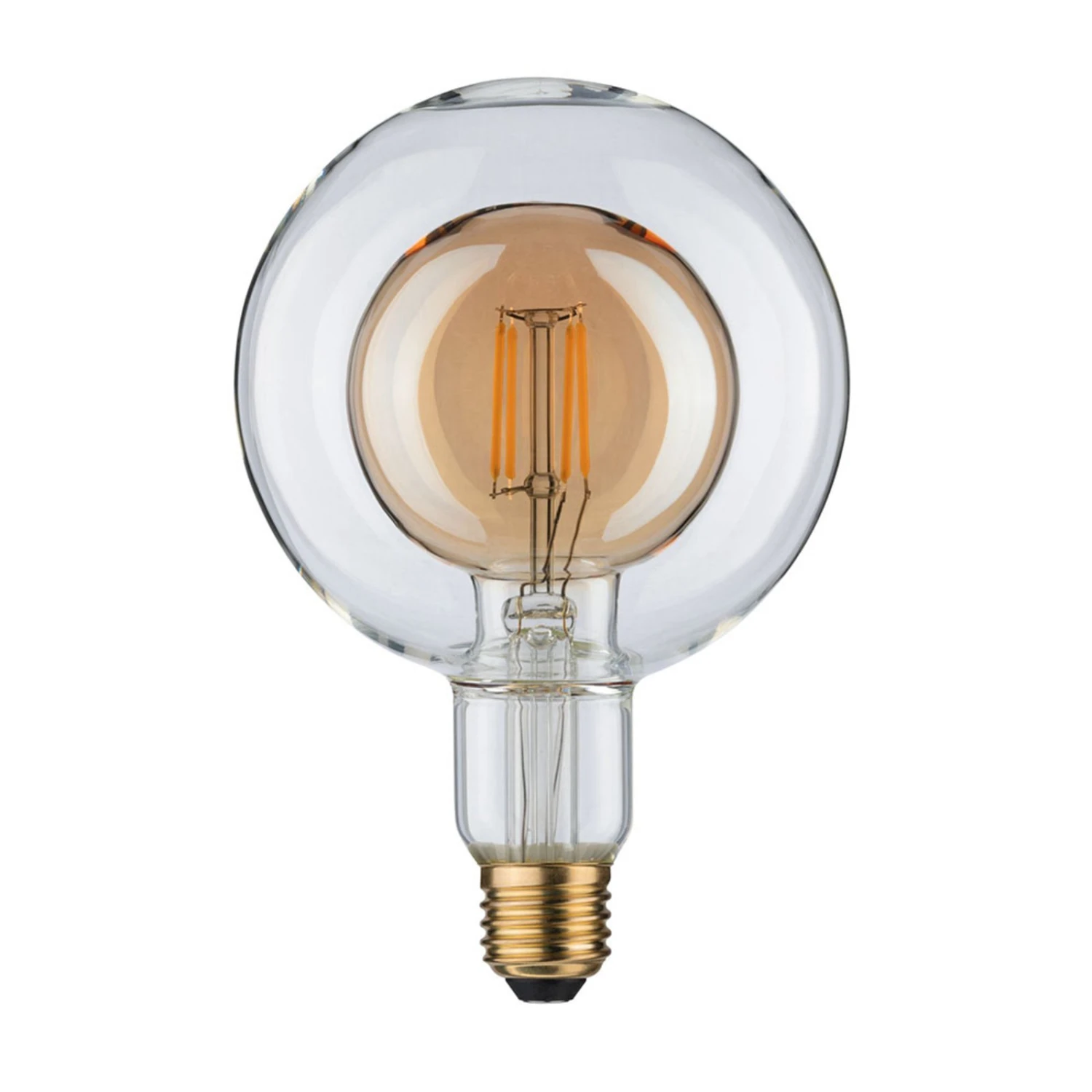 Paulmann LED-Globe E27 G125 Inner Shape 4W Gold – Bild 2