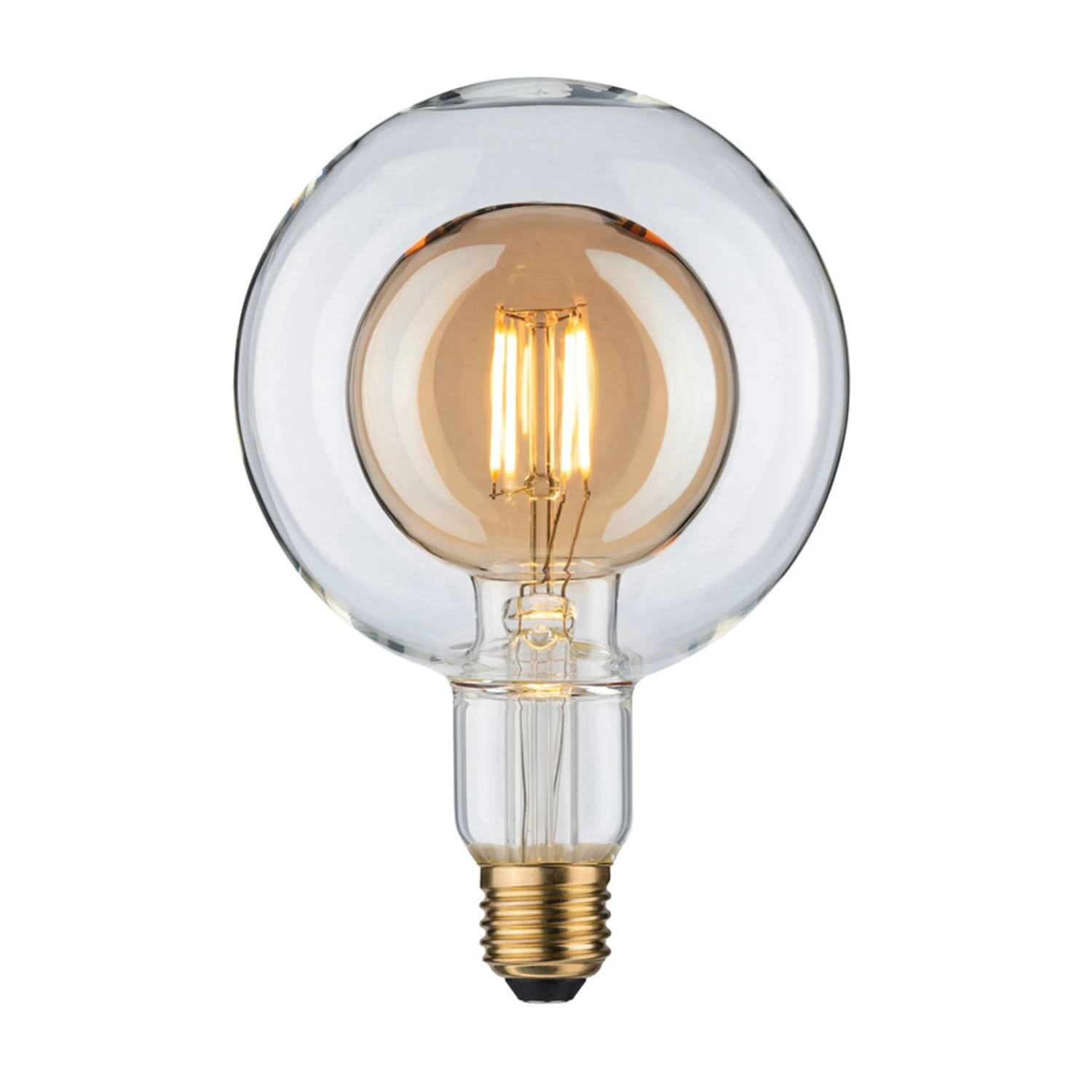 Paulmann LED-Globe E27 G125 Inner Shape 4W Gold